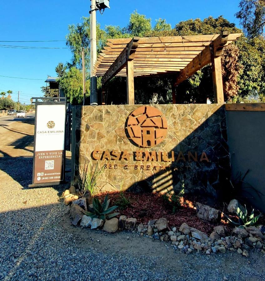 Casa Emiliana Bed & Breakfast Valle de Guadalupe Bagian luar foto